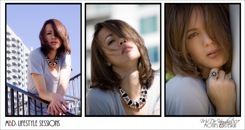 Female model photo shoot of Tatiana E by Motifs By Design in Atlantic station, makeup by make me over studios