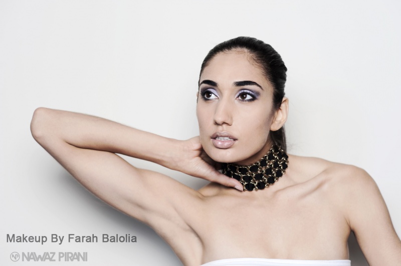 Female model photo shoot of Faces By Farah and Alima R by Nawaz in Toronto