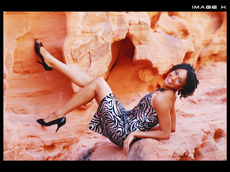 Female model photo shoot of Sagev in Red Rock Canyon Las Vegas, NV