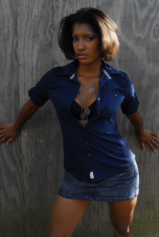 Female model photo shoot of nicolea1207 by LAFAYETTEIV, makeup by ART of Faces