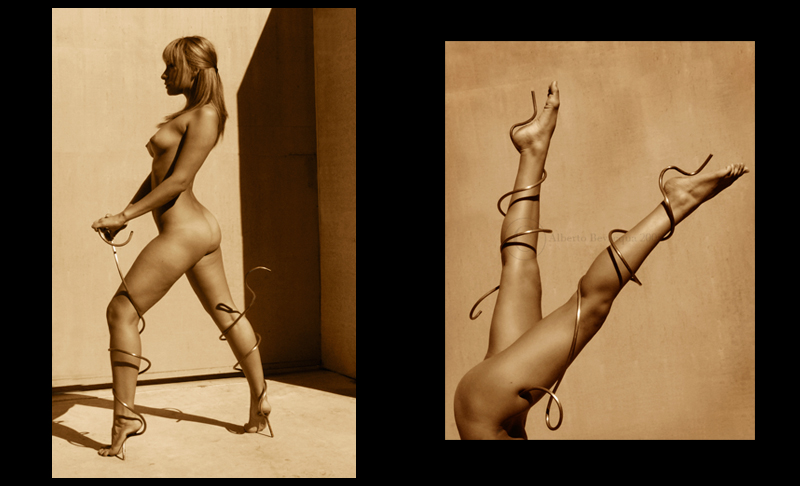 Female model photo shoot of yessika by Alberto Bevacqua