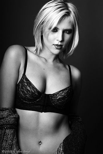 Female model photo shoot of Vlada M by Sylvie B
