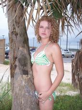 Female model photo shoot of lifetime memories in beach 