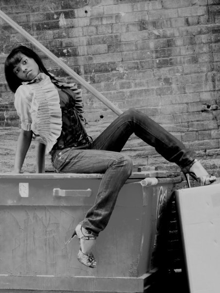 Female model photo shoot of Carrmyn Lyn in Downtown Chicago