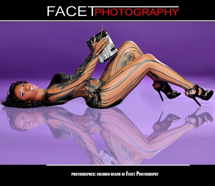 Female model photo shoot of TaneshaH by Facet Studio in LOS ANGELES, CA