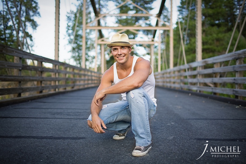 Male model photo shoot of jmichel Photography in Deep Creek Canyon | Nine Mile Falls, WA
