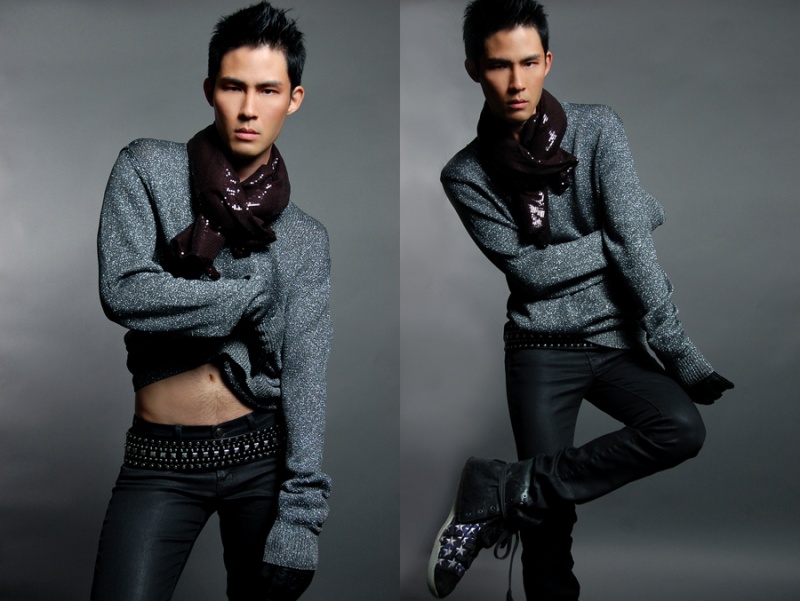 Male model photo shoot of Brandon_Marc by Tony Veloz, wardrobe styled by wrfashion