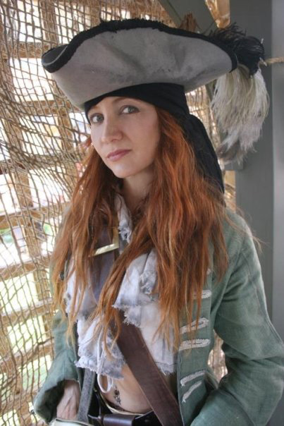Female model photo shoot of Kim Donovan in Ventura Harbor Pirate Days