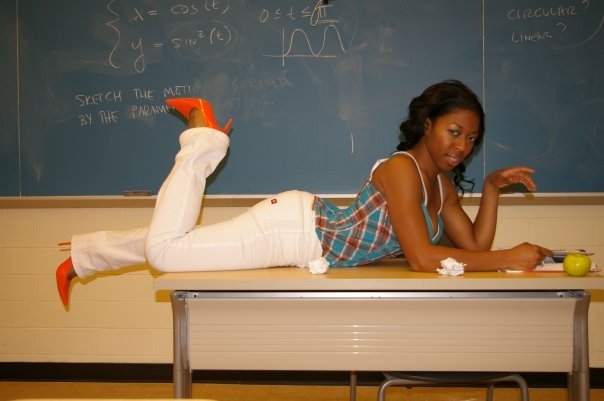 Female model photo shoot of Officially Amarie in wayne state univ