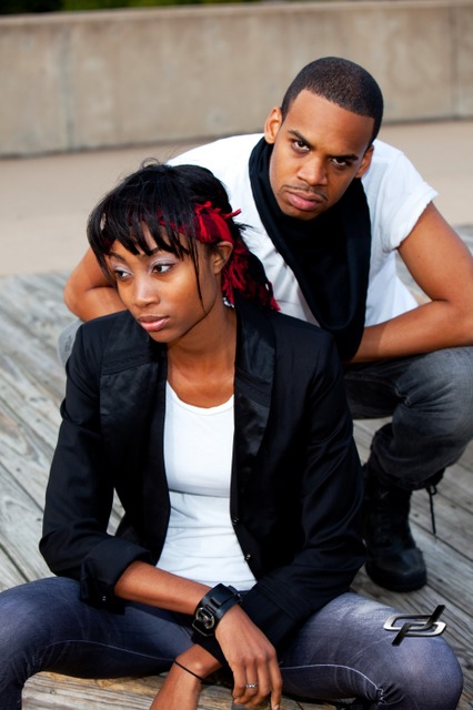Female and Male model photo shoot of Alicia Taylor and Antonio Kenz in rosselyn virginia