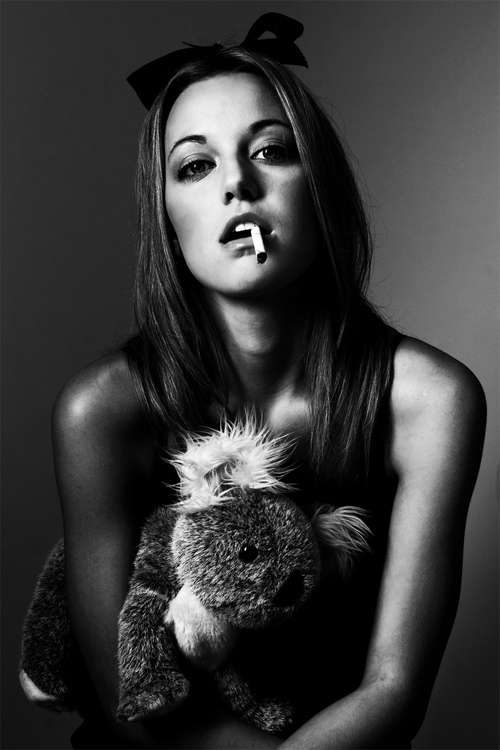 Female model photo shoot of Hannah Taylor by Julia Arielle Cox in JA studio