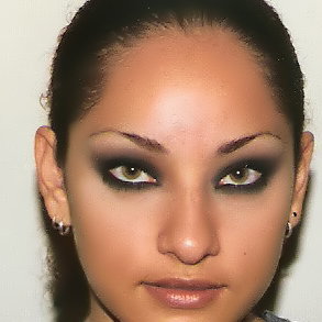 Female model photo shoot of SAVINA makeup ARTISTRY in Los Angeles, CA
