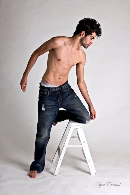Male model photo shoot of Ayer-Eternal in Studio, El Paso, TX