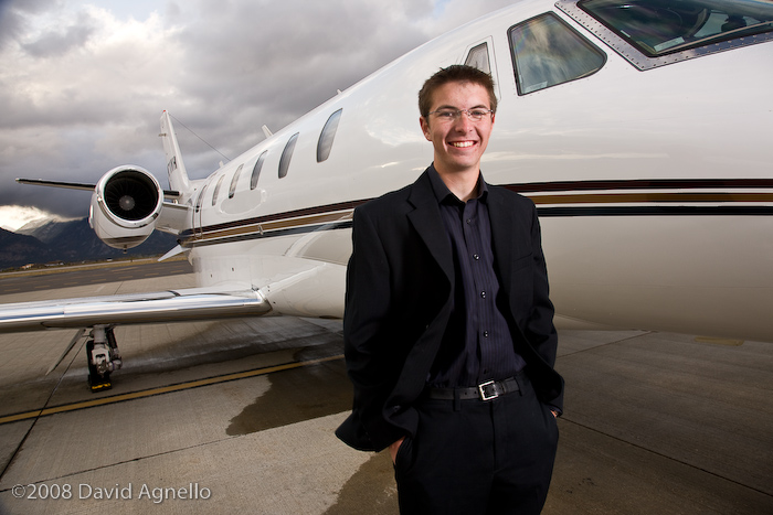 Male model photo shoot of Brooks Nethercott in Jackson Hole Airport