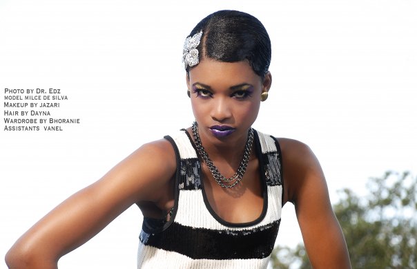 Female model photo shoot of Jazari Make-Up Artistry in Orlando
