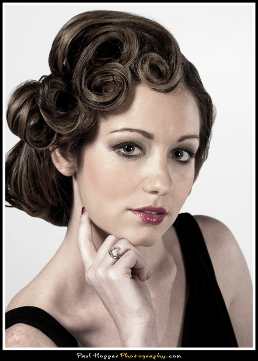 Female model photo shoot of Hairspray Revolution and Tiffanie Craddock by bluesteelphoto in Evanston, IL
