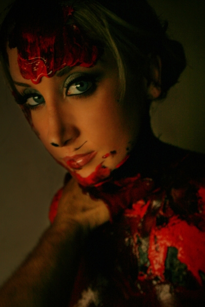 Female model photo shoot of PaintMePretty by LeDeux Art in San Leandro, Ca