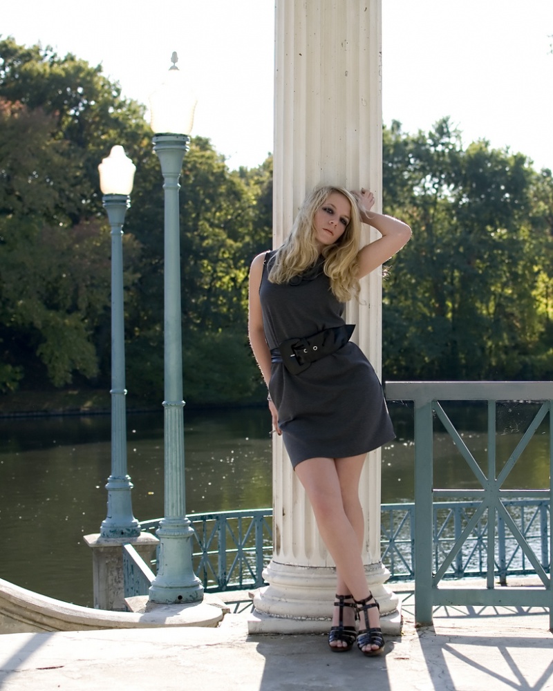 Female model photo shoot of RebekahLynnD in Roger Williams Park