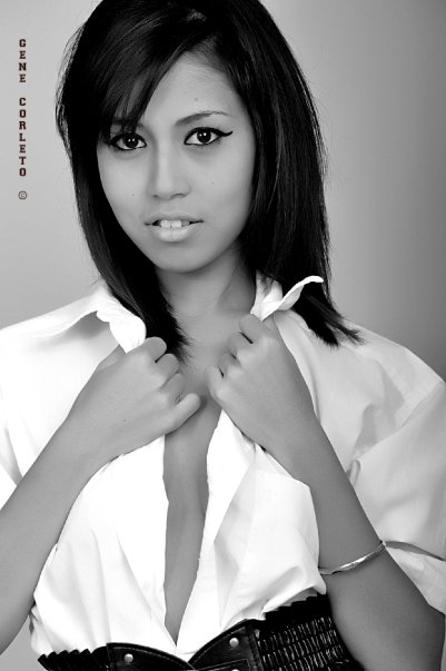 Female model photo shoot of meelay by GeneCorleto Photography