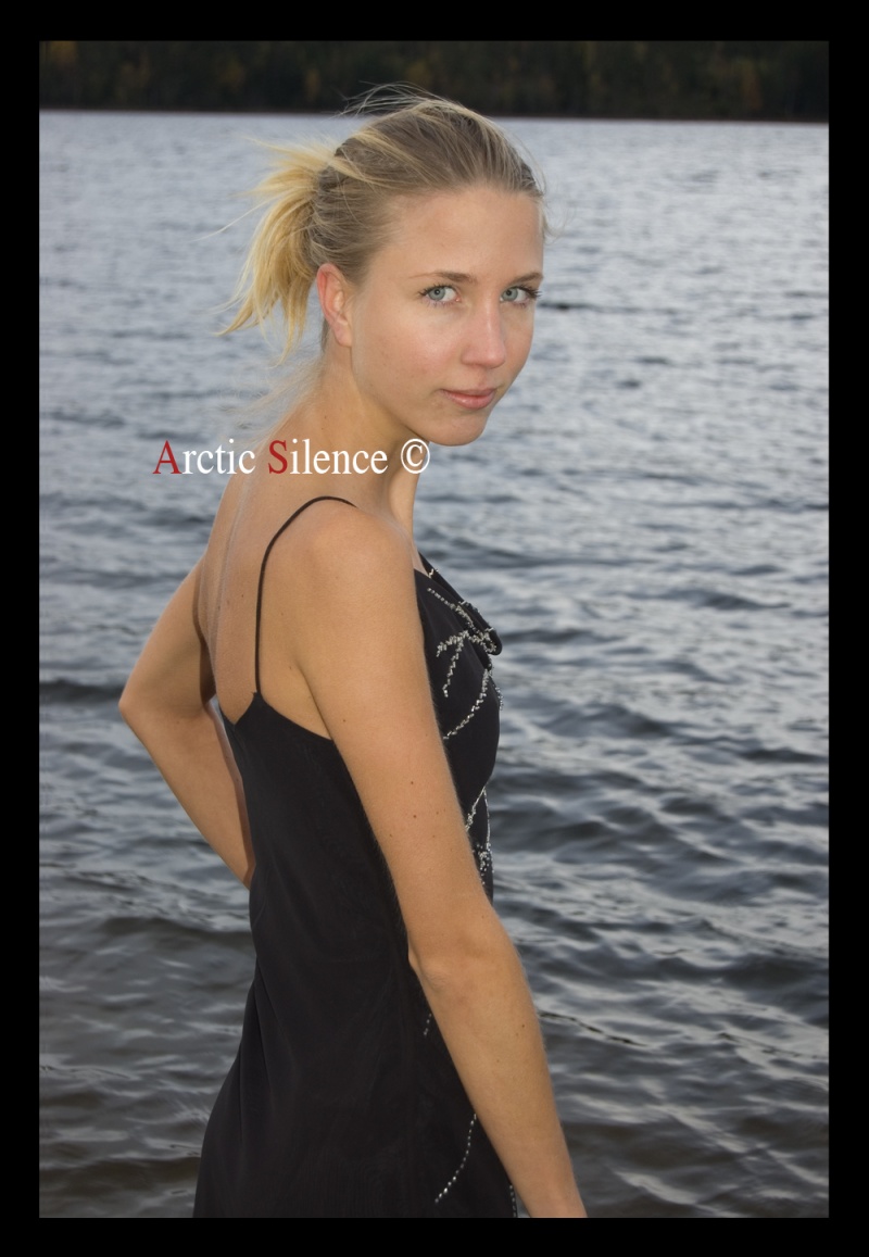 Female model photo shoot of Arctic Silence in Harestua