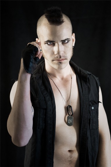 Male model photo shoot of Eli Ink