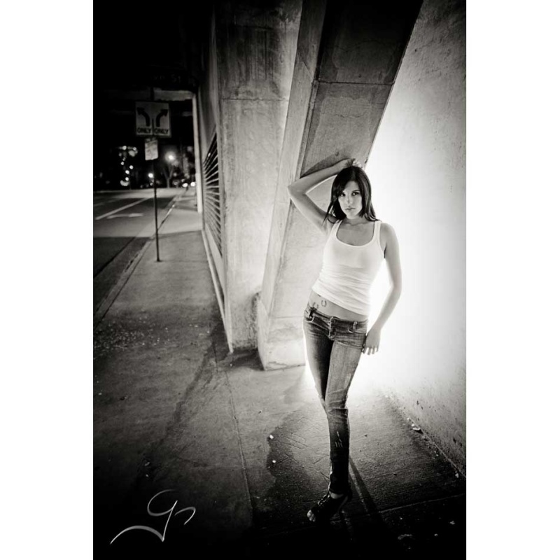 Female model photo shoot of Shasta Adams by Holt Photographic in downtown LA