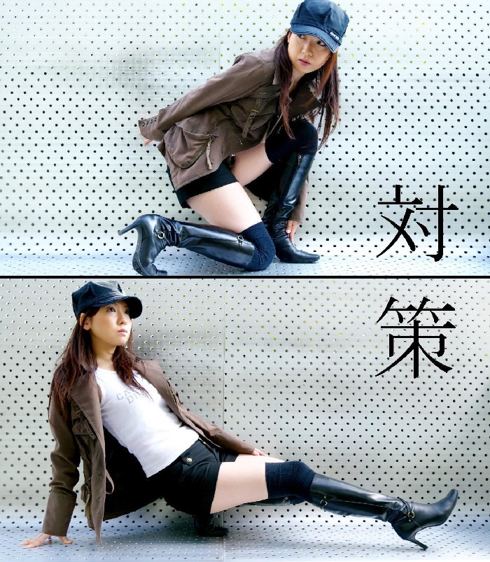 Male and Female model photo shoot of Urbanocean and mo mo ku ma in Tokyo