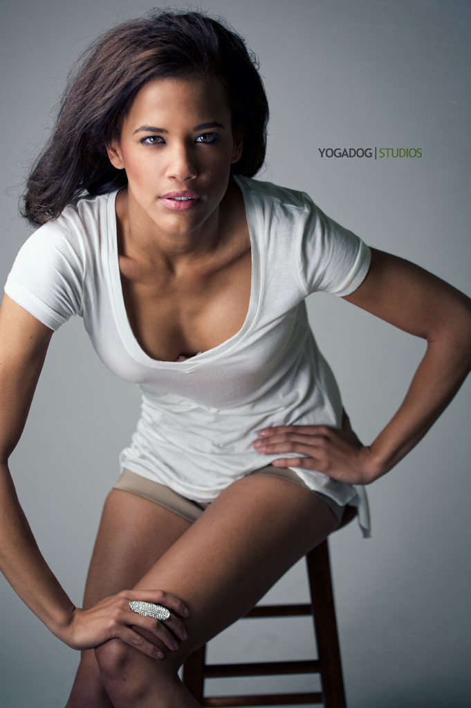 Female model photo shoot of mzj0nes by YogaDog Studios
