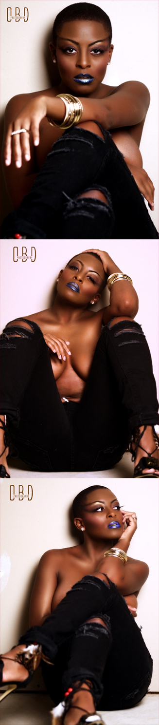 Female model photo shoot of OBD  Photography and ZOE RAY, makeup by Stasya Lael
