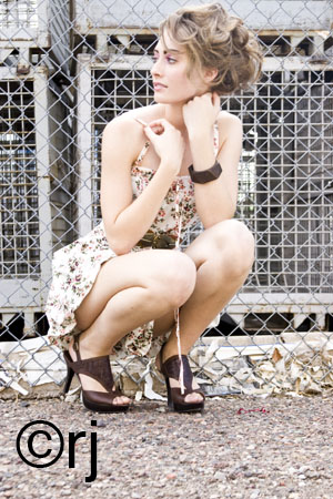 Female model photo shoot of Krystin Colby