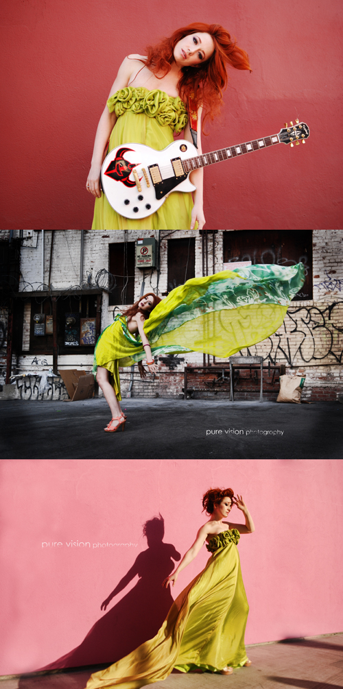 Female model photo shoot of Arina in LA, clothing designed by AtelierBasil