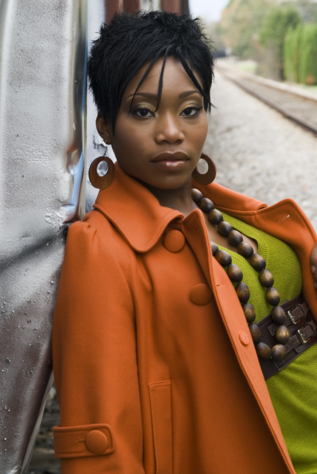 Female model photo shoot of iKandy Makeup by Tamara by Photos by Kehinde