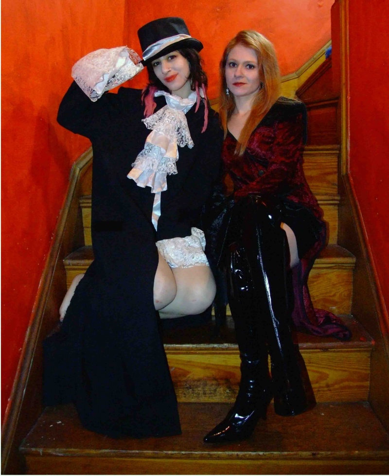Male and Female model photo shoot of PDL Imaging, Violet Marks and Lilith Astaroth in Lillith's Attic