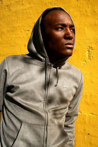 Male model photo shoot of SirTitus Williams in yellow
