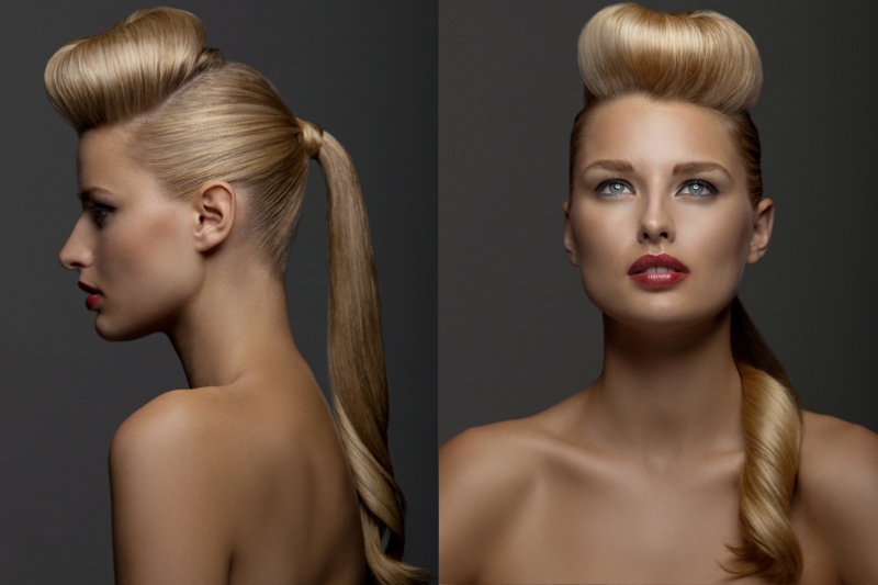 Female model photo shoot of ewa berton, makeup by Josephine Perrone