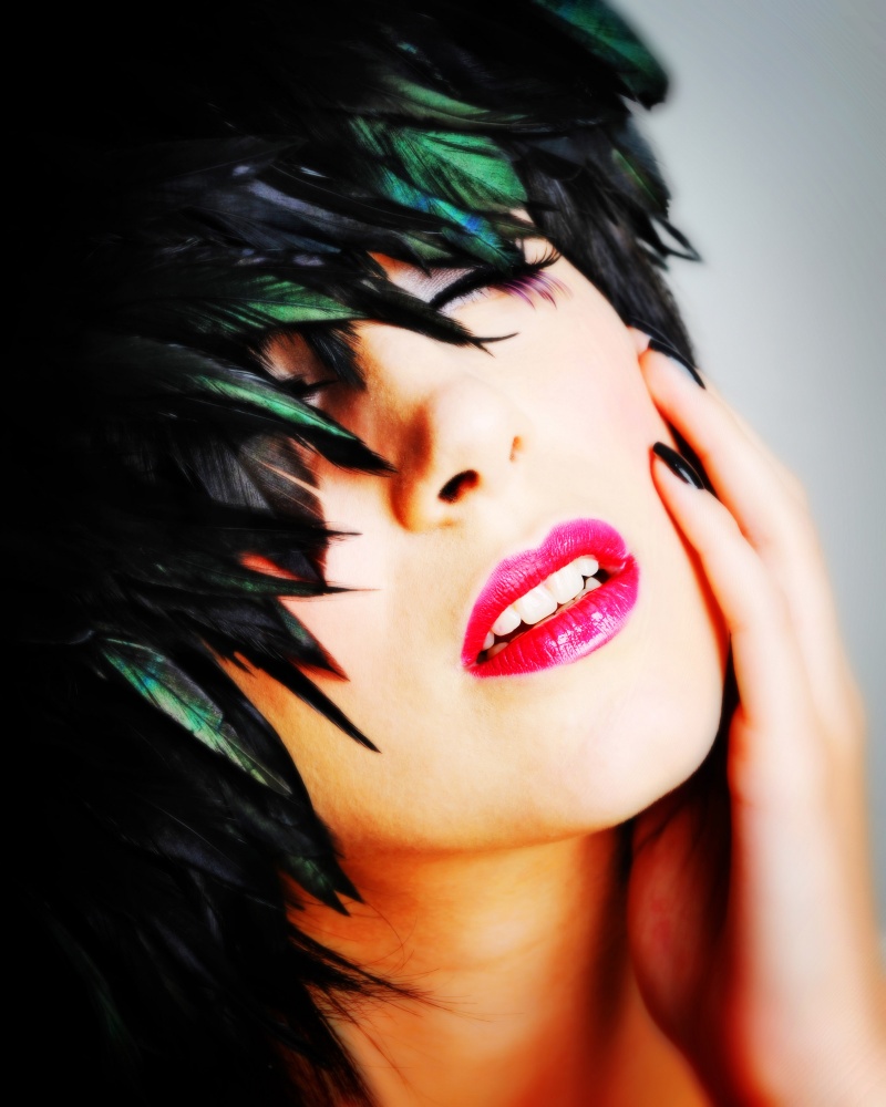 Female model photo shoot of Aleca Makeup