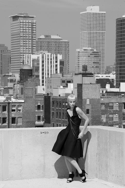 Female model photo shoot of DC Fashion Studio in Chicago