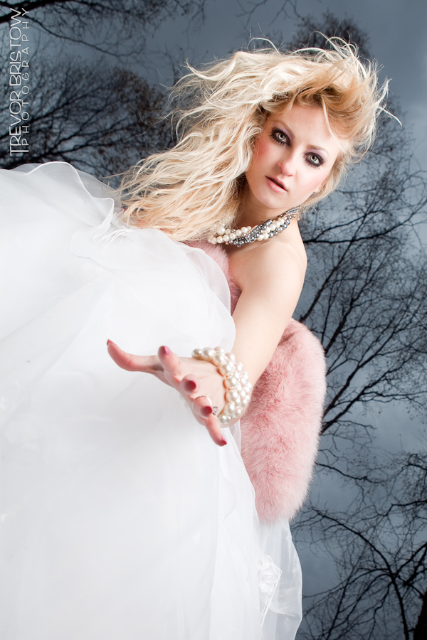 Female model photo shoot of Elena Lalky by Trevor Bristow