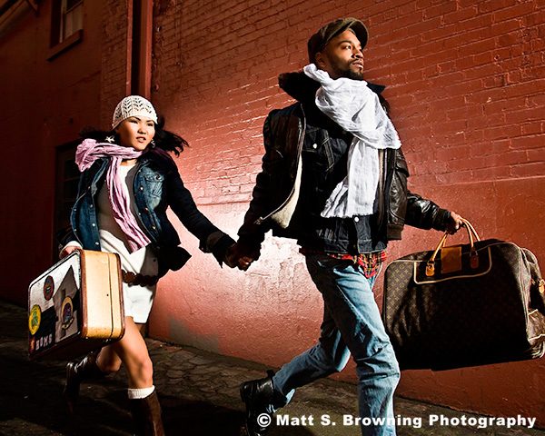 Male and Female model photo shoot of Browning Photography and Vik Dulguun in Georgetown