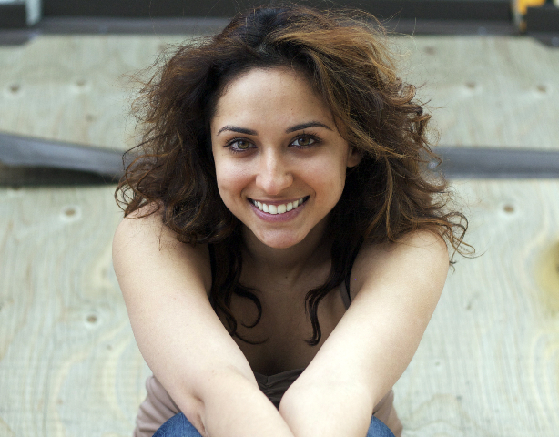 Female model photo shoot of Caroline Fernandez in Little Italy, Toronto