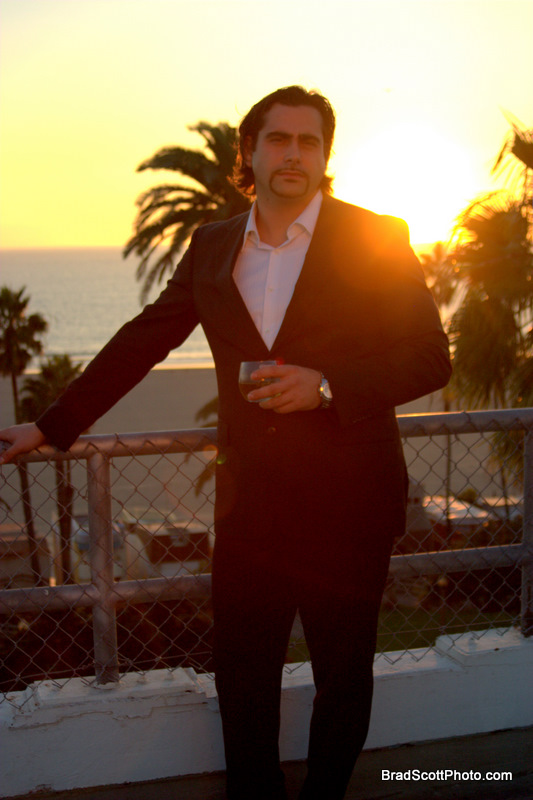 Male model photo shoot of Brad Scott Photography in Shangri La hotel, Santa Monica
