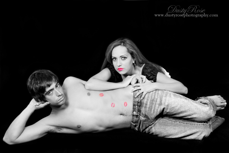 Female and Male model photo shoot of Dusty Rose Photography, Nicholas Cruz-Bianchi and Jaclene