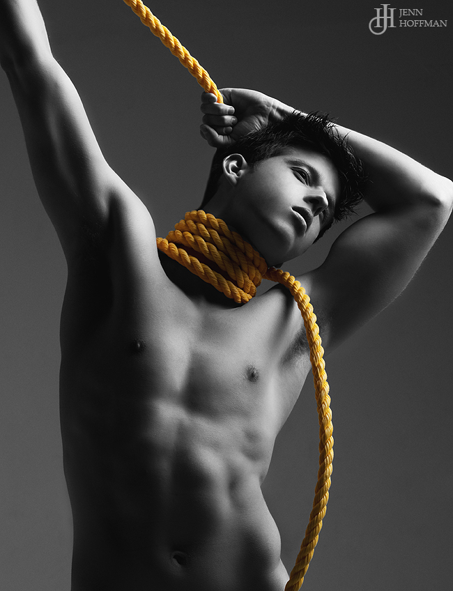 Male model photo shoot of Aric Higdon by Jenn Hoffman Photograph
