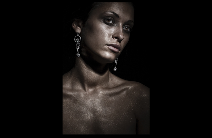 Female model photo shoot of Mlle Synytska in Studio (Ukraine)