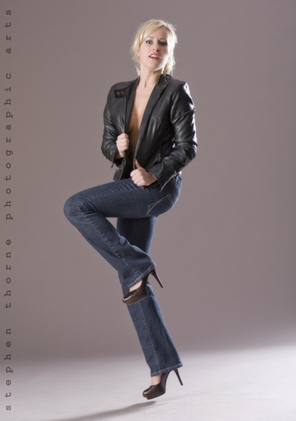 Female model photo shoot of Roxx Anne by Stephen Thorne in Toronto, ON