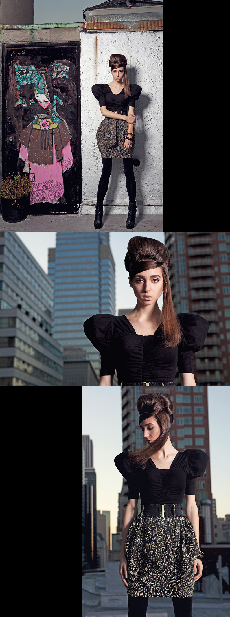 Female model photo shoot of Treasa Manigault by carlos fabrizio in NYC