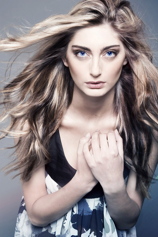Female model photo shoot of Phoebe Phillips- and leahjohnsen by Carla Cummaudo-, wardrobe styled by Labrini Kianidis