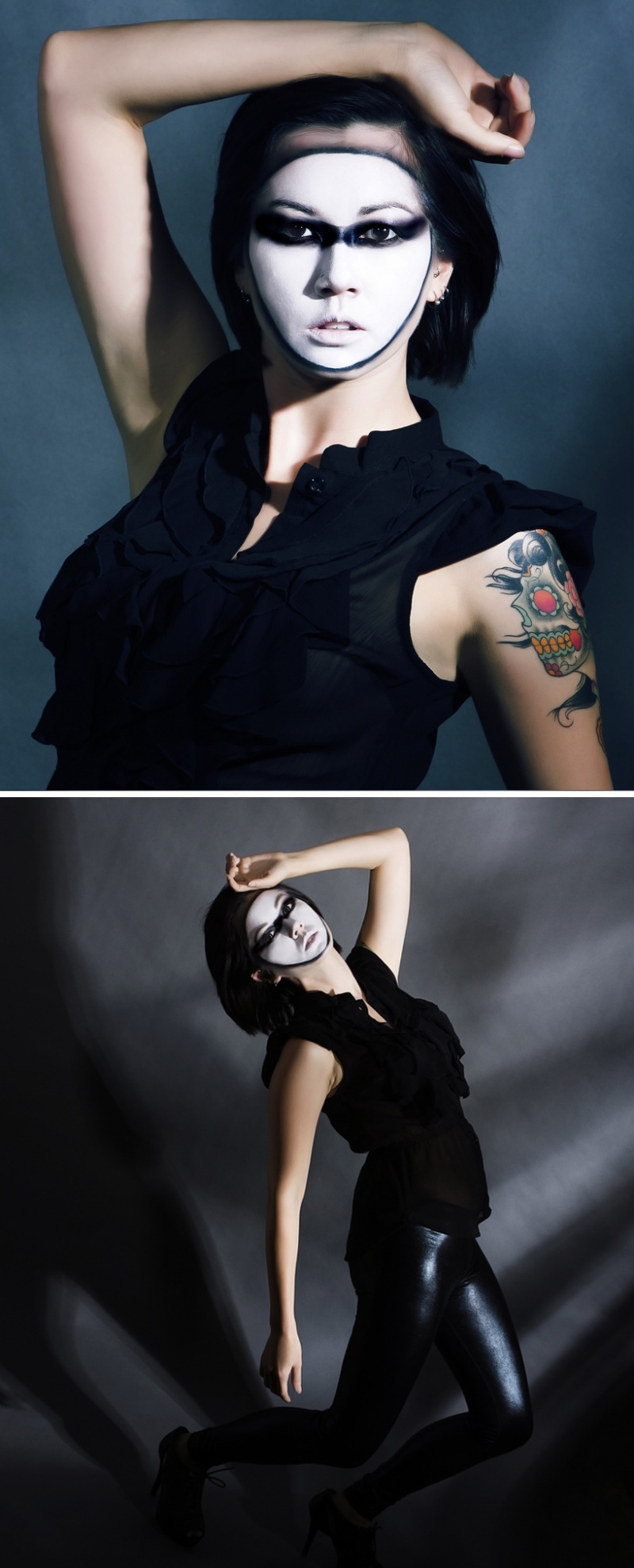 Male and Female model photo shoot of RosalesStudio and Jen Dixon