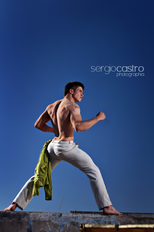 Male model photo shoot of sergio castro photo