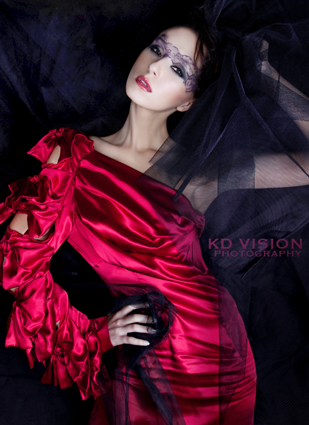 Female model photo shoot of KD Vision